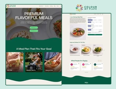 Meal Delivery Custom Web Development