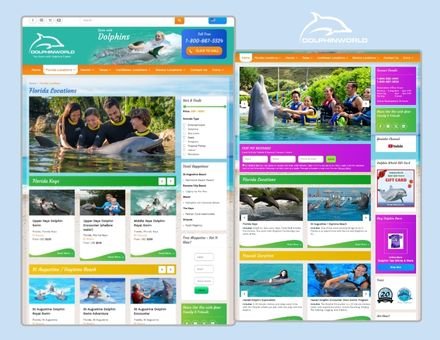 Dolphin Show Website Development